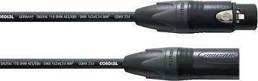 Cordial AES/EBU XLR - XLR -kaapeli, 3 m