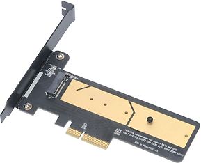 Akasa M.2 SSD to PCIe Adapter Card with Heatsink Cooler -adapteri, kuva 2