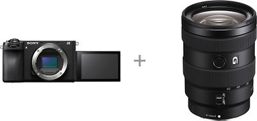 Sony A6700 -mikrojärjestelmäkamera, runko + E 16–55 mm F2,8 G -zoomobjektiivi