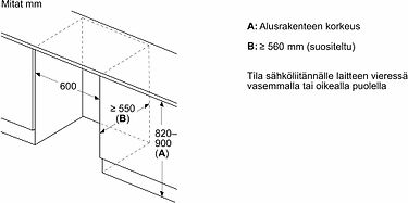 Bosch KUL22ADD0 Serie 6 -jääkaappi pakaselokerolla, integroitava, kuva 6