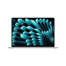 Apple MacBook Air 15" M3 8 Gt, 256 Gt 2024 -kannettava, hopea (MRYP3)
