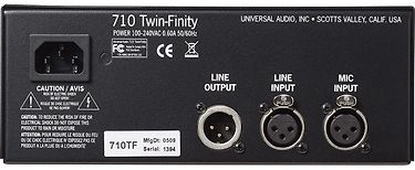 Universal Audio 710 Twin Finity -etuaste, kuva 2