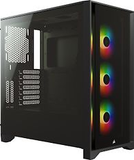 Corsair iCUE 4000X Mid Tower ATX-kotelo ikkunalla, musta, kuva 10