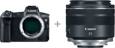 Canon EOS R -järjestelmäkamera +  RF 35mm f/1.8 IS Macro STM -objektiivi