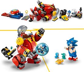 LEGO Sonic the Hedgehog 76993 - Sonic vs. tri Eggmanin Kuolemanmuna-robotti, kuva 4