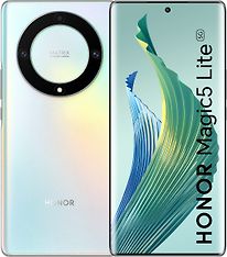 Honor Magic5 Lite -puhelin, 256/8 Gt, Titanium Silver