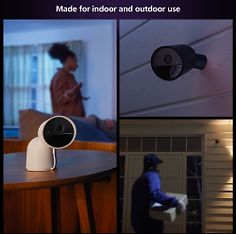 Philips Hue Secure valvontakamera, langallinen, pöytäteline, musta, 1 kpl, kuva 11