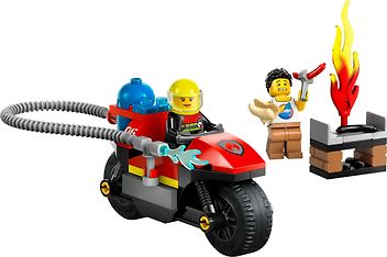 LEGO City Fire 60410  - Palokunnan pelastusmoottoripyörä, kuva 7