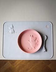 Muumi Silicone -lautanen, lovely pink, kuva 4