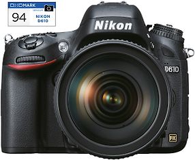 Nikon D610 järjestelmäkamera, runko