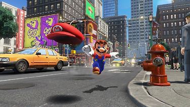 Nintendo Switch - Super Mario Odyssey Edition -pelikonsolipaketti, punainen, kuva 3