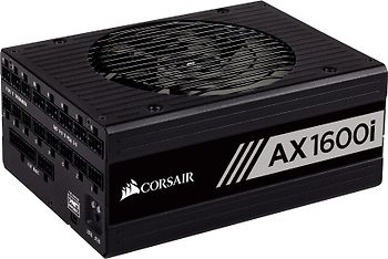 Corsair AX1600i Digital, 80 PLUS Titanium - modulaarinen ATX-virtalähde, 1600 W
