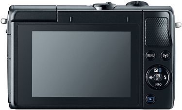 Canon EOS M100 -mikrojärjestelmäkamera, musta + 15-45 mm objektiivi, kuva 4