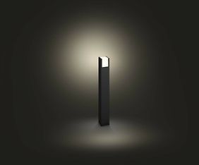 Philips Hue Outdoor Fuzo-älypylväsvalaisin, musta, 77 cm, 1150 lm, kuva 4
