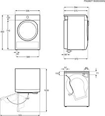 Electrolux EW6C527G2 PerfectCare 600 -kuivausrumpu, kuva 7