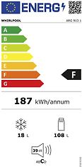 Whirlpool ARG 913 1 -jääkaappi pakastelokerolla, integroitava, kuva 7