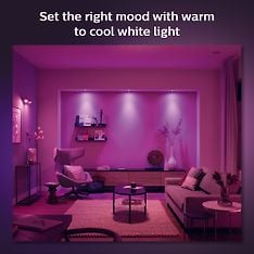 Philips Hue Centura -älyalasvalo, White and color ambiance, musta pyöreä kehys, 3-PACK, kuva 11