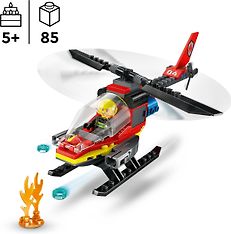 LEGO City Fire 60411  - Palokunnan pelastushelikopteri, kuva 2