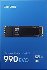 Samsung 990 EVO SSD 1 Tt M.2 -SSD-kovalevy, kuva 4