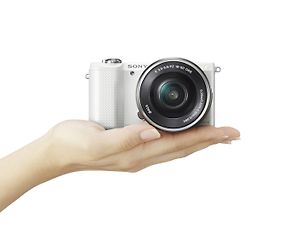 Sony α5000 KIT 16-50 mm, valkoinen, kuva 3