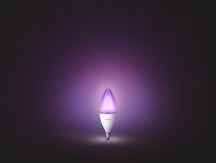 Philips Hue White and Color Ambiance E14 -LED-älylamppu, 2kpl, kuva 2