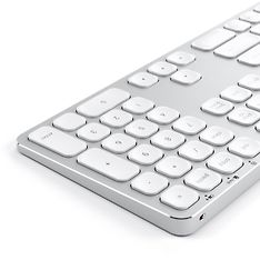 Satechi Wireless Keyboard Bluetooth -langaton näppäimistö, hopea, kuva 5