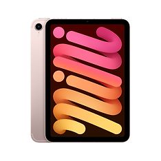 Apple iPad mini 64 Gt WiFi + 5G 2021 -tabletti, pinkki (MLX43)