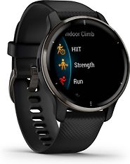 Garmin Venu 2 Plus -GPS-älykello, musta, kuva 6