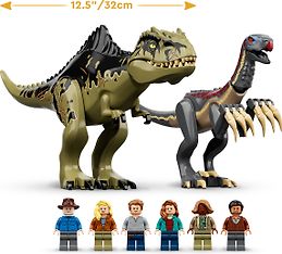 LEGO Jurassic World 76949 - Giganotosauruksen ja Therizinosauruksen hyökkäys, kuva 6