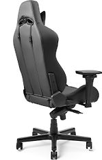 AKRacing Premium Softtouch Gaming Chair -pelituoli, musta/suade, kuva 5