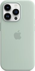 Apple iPhone 14 Pro silikonikuori MagSafella, agave, kuva 3