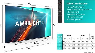 Philips OLED708 48" 4K OLED Ambilight Google TV, kuva 3