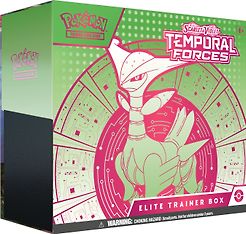 Pokemon Scarlet & Violet 5: Temporal Forces Elite Trainer Box -keräilykorttisetti, Iron Thorns