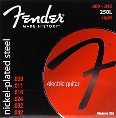 Fender Super 250L .009-.042 sähkökitaran kielet