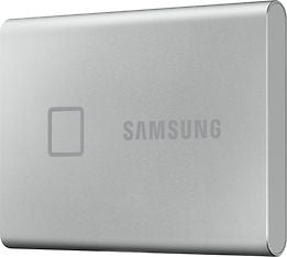 Samsung T7 Touch -ulkoinen SSD-levy, 2 Tt, hopea, kuva 5