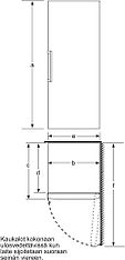 Bosch GSV36VWEW Serie 4 -kaappipakastin, valkoinen, kuva 5