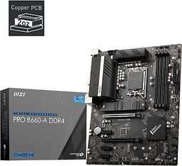 MSI PRO B660-A DDR4 LGA1700 ATX-emolevy