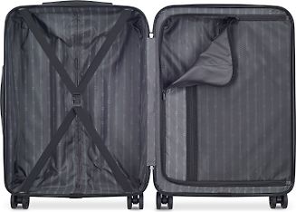 Delsey Ophelie 67 cm -matkalaukku, musta, 2-laatu, kuva 3