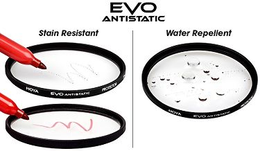 Hoya 49 mm Fusion/EVO Antistatic PROTECTOR -suojasuodin, kuva 3