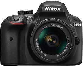 Nikon D3400 KIT -järjestelmäkamera + 18-55 mm VR -objektiivi, kuva 2