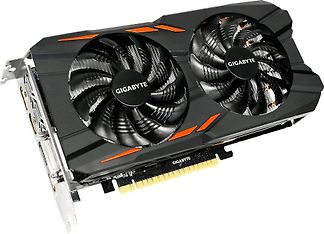 Gigabyte GeForce GTX 1050Ti GV-N105TWF2OC-4GD 4096 Mt -näytönohjain PCI-e-väylään, kuva 2