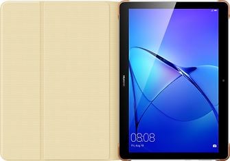 Huawei MediaPad T3 10 Flip Cover -suojakotelo, ruskea, kuva 3