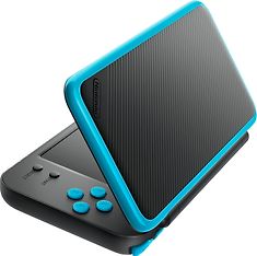 New Nintendo 2DS XL -pelikonsoli, musta / turkoosi, kuva 4