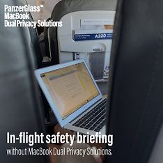 PanzerGlass Magnetic Privacy for 13,3" Macbook Air/Pro -tietoturvasuoja, kuva 7