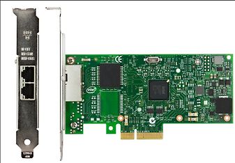 Lenovo ThinkSystem I350-T2 PCIe 1Gb 2-Port RJ45 Ethernet Adapter -palvelinadapteri