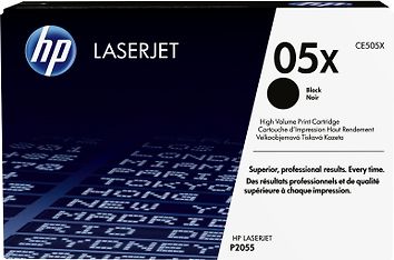 HP 05X -laservärikasetti, musta