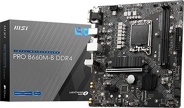 MSI PRO B660M-B DDR4 LGA1700 microATX-emolevy