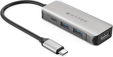 Hyper HyperDrive 4-in-1 USB-C Hub -adapteri