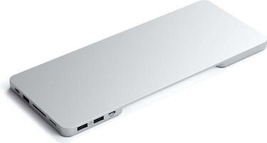 Satechi USB-C Slim Dock for 24" iMac -telakka, hopea, kuva 4