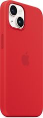 Apple iPhone 14 silikonikuori MagSafella, punainen (PRODUCT)RED, kuva 6